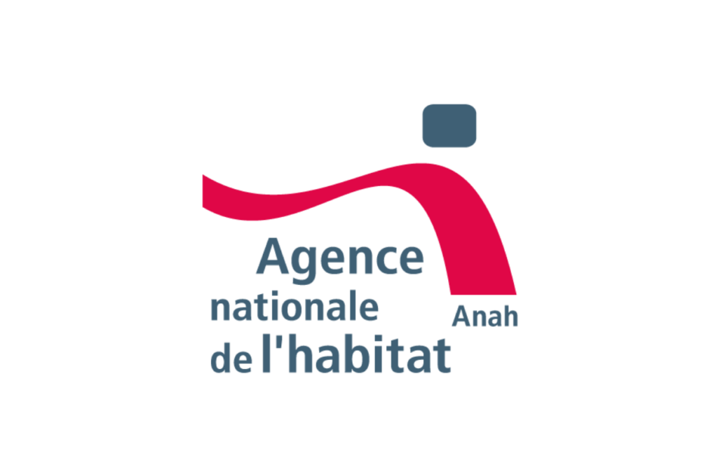 Logo ANAH – Agence Nationale de l'Habitat, soutenant les projets de rénovation énergétique et de modernisation des logements pour améliorer leur performance énergétique.